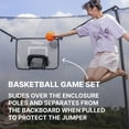 thumbnail image 10 of Bestway Xtreme Air 16' Kids Outdoor Trampoline with 2-in-1 Game Set and Basketball Game, 10 of 11