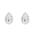thumbnail image 2 of Lab Created Diamond Earrings in 14K Gold, 2 of 7