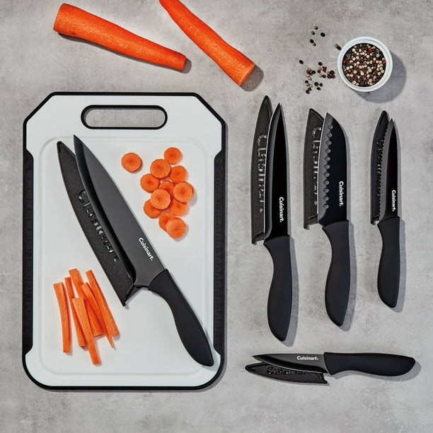 na7  新品☆クイジナートCuisinartターナー☆ブラック☆ Cuisinart 11-Piece Ceramic Coated Knife Set with Cutting Board