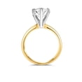 thumbnail image 3 of Lab Created Marquise Cut Solitaire Diamond Ring, 3 of 7