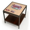 thumbnail image 1 of YouTheFan San Francisco 49ers Lighted Stadium End Table, 1 of 5