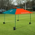 thumbnail image 2 of Logo Brands Miami Dolphins 12’x12’ Canopy, 2 of 8