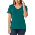 thumbnail image 1 of Member's Mark Women's Short Sleeve V-Neck Tee, 1 of 4