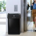 thumbnail image 6 of Clorox 13 Gallon Open Top Stainless Steel Trash Can with Anti-Microbial Odor Protection  Including GLAD 45ct 13 Gallon Bags, 6 of 8
