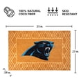 thumbnail image 3 of Logo Brands Carolina Panthers Coir Outdoor Mat, 3 of 3