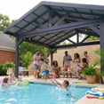 thumbnail image 8 of Range Steel Gazebo with Front Gable Overhang & PowerPort, 8 of 13