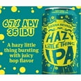 thumbnail image 2 of Sierra Nevada Hazy Little Thing IPA Ale Beer, 12 fl. oz. can, 12 pk., 2 of 2