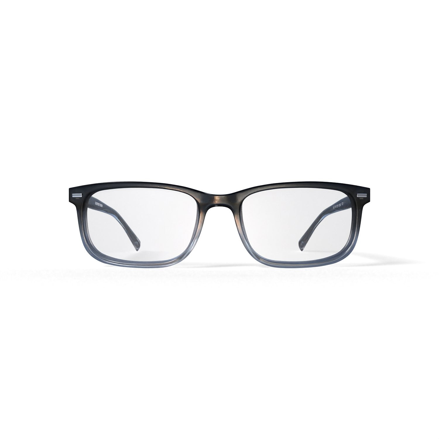 Geoffrey Beene XL G542 Grey Rectangular Shaped Eyeglasses