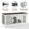 thumbnail image 4 of Crosley Furniture Winslow Medium Credenza Pet Crate, Assorted Colors, 4 of 15
