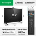 thumbnail image 4 of VIZIO 40" Class D-Series Full HD Smart TV - D40f-J09, 4 of 23