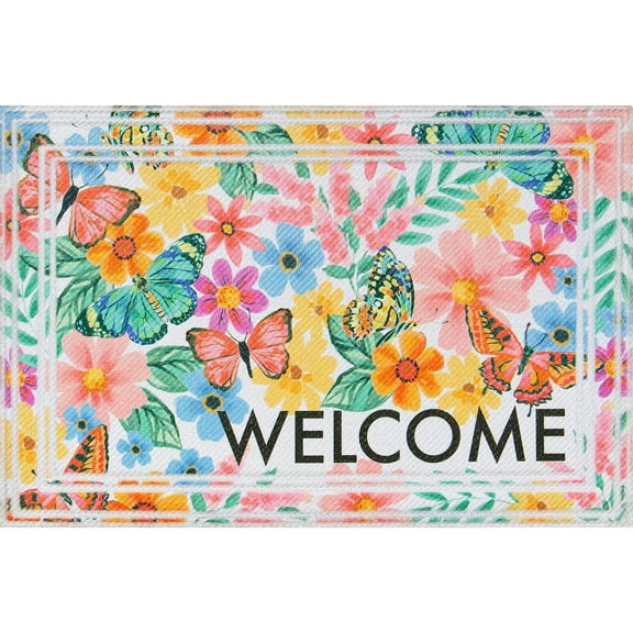 Apache Mills Decorative Sparkle Indoor/Outdoor Doormat, 2' x 3'