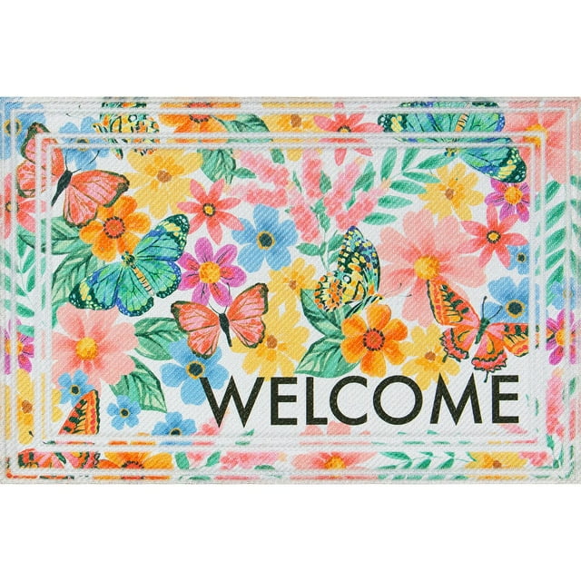 Apache Mills Decorative Sparkle Indoor/Outdoor Doormat, 2' x 3'