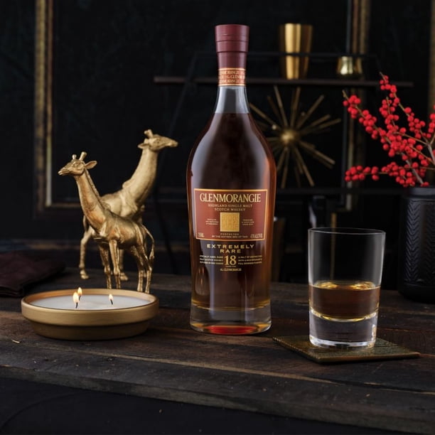 Glenmorangie Extremely Rare 18 Years Old Scotch Whisky, 750 ml