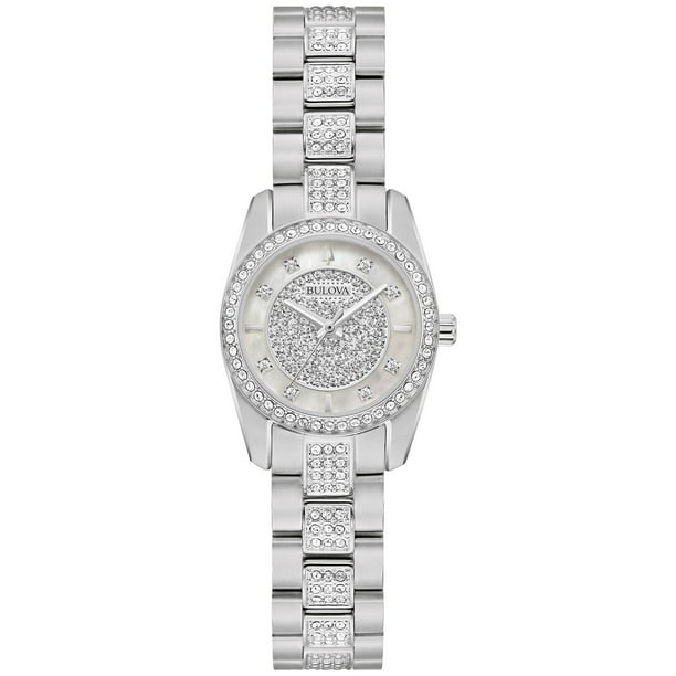 Bulova Ladies Dress Classic Crystal Collection-96L313