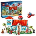 thumbnail image 1 of LEGO Disney Lilo and Stitch Beach House Building Toy, 834 pc., 1 of 6