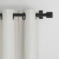 thumbnail image 2 of Sun Shield Chalmer Linen Blend 100% Blackout Panel Curtains (Pair) 7' to 9' Options, 2 of 4