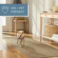thumbnail image 4 of Town & Country Basics Pax Herringbone Textured Machine Washable Area Rug, Assorted Sizes and Colors, 4 of 11