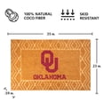 thumbnail image 3 of Logo Brands Oklahoma Sooners Coir Outdoor Mat, 3 of 3