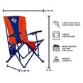 thumbnail image 3 of Logo Brands Savannah State Tigers Hard Arm Chair, 3 of 6