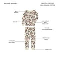 thumbnail image 5 of Member's Mark Girls 4-Piece Organic Cotton Pajama Set, 5 of 13
