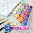 thumbnail image 3 of ArtSkills Tropical Paint By Number 3 Canvas Panel Set, 3 of 8