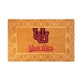 thumbnail image 1 of Logo Brands Utah Utes Coir Outdoor Mat, 1 of 3
