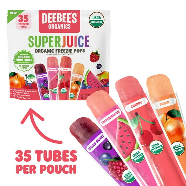 SuperJuice Organic Freezie Pops, 35 pk. - Samsclub.com