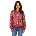 thumbnail image 1 of Vera Bradley Paisley Crew Neck Sweater, 1 of 6