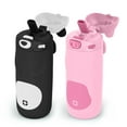 thumbnail image 3 of Ello Ellies 2-Pack 12oz Kids Stainless Steel Vacuum Insulated Water Bottle with Straw & Leak-Proof Lid, 3 of 6