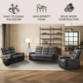 thumbnail image 2 of Bentley 3-Piece Fabric Reclining Set, 2 of 16