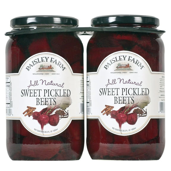 Paisley Farm Sweet Pickled Beets, 35.5 oz., 2 pk.