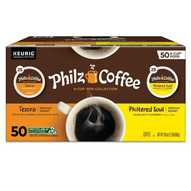 Philz Coffee Philtered Soul and Tesora Medium Roast K-Cup Pods