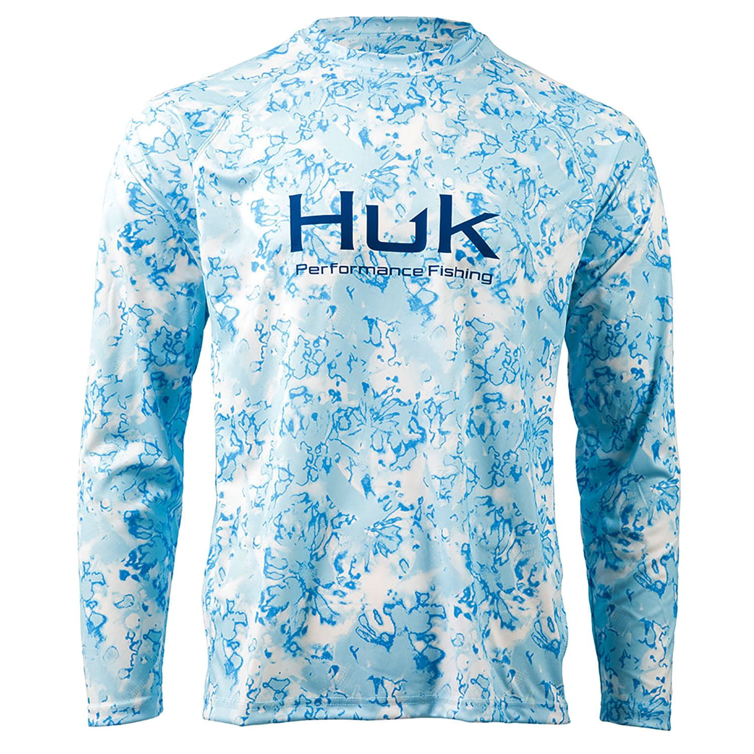 HUK Chemise de Performance à Manches Longues et col