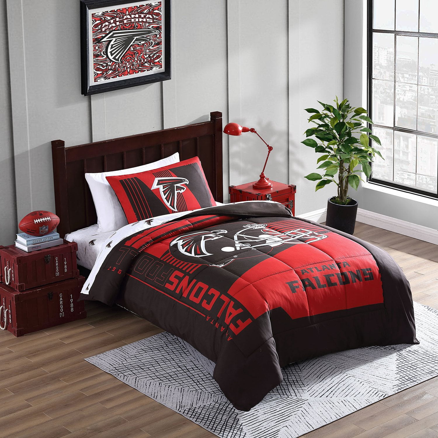 NFL Bed-In-A-Bag Comforter and Sheet Set, Assorted Teams and Sizes ...
