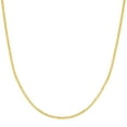 thumbnail image 1 of Adjustable Popcorn Chain Necklace in 14K Gold, 1.1mm, 1 of 4