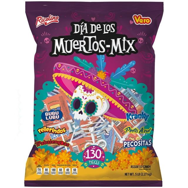 Ricolino Dia de los Muertos Candy Variety Pack, 5 lbs.