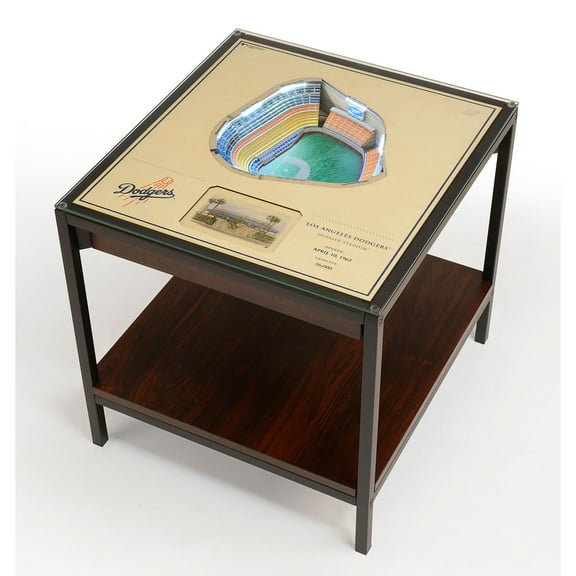 YouTheFan MLB 25-Layer Stadium View Lighted End Table