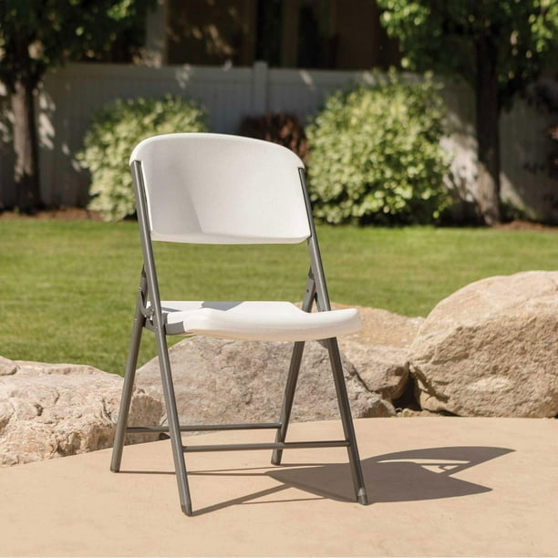 Lifetime Commercial Grade Contoured Folding Chair, Assorted Colors
