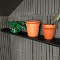 thumbnail image 19 of Lifetime 10' x 8'  Rough Cut Outdoor Storage Shed, 19 of 26