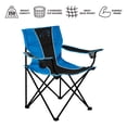 thumbnail image 6 of Logo Brands Carolina Panthers Sideline XL Chair, 6 of 6