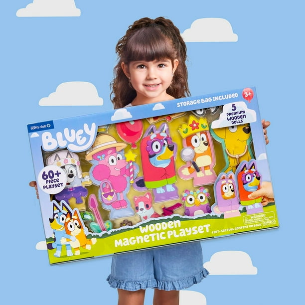 Bluey Wooden Magnetic Playset - Samsclub.com