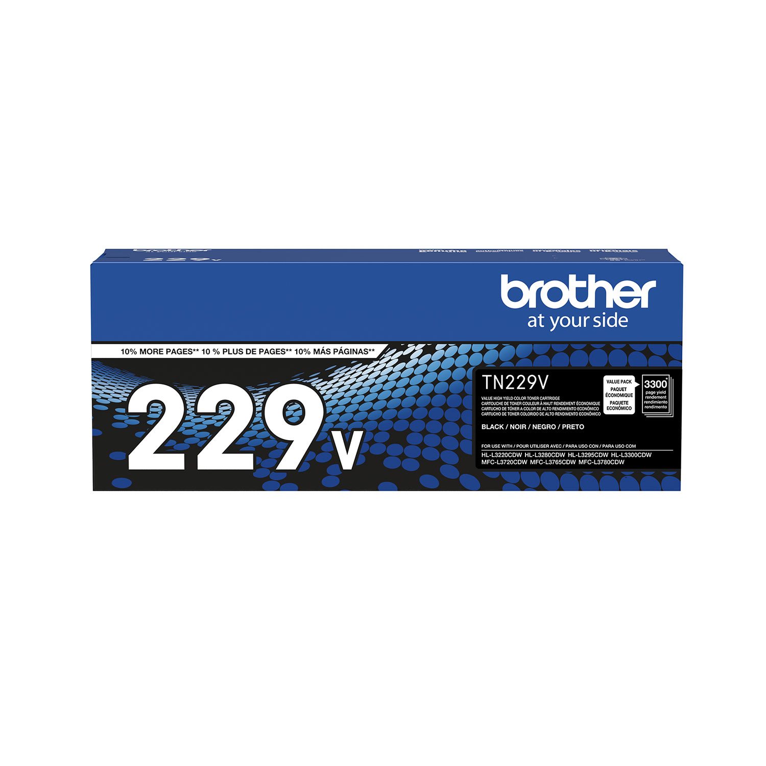 Brother TN229VBK High-Yield Toner, Black - Samsclub.com