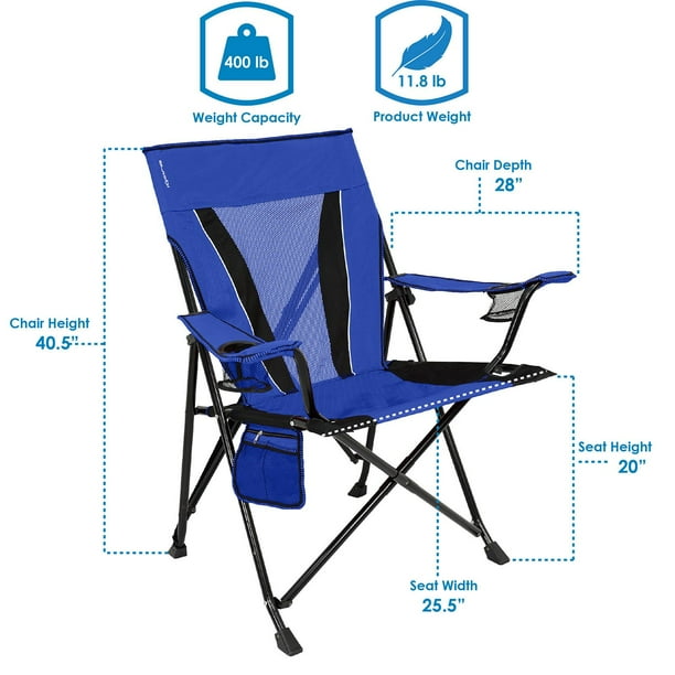 Kijaro Dual Lock XXL Portable Camping Chair Pack