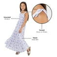 thumbnail image 4 of Rare Editions Girls Chiffon Maxi Dress, 4 of 8