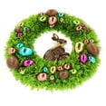 thumbnail image 5 of Member's Mark 24" Chocolate-Style Bunny Tinsel Wreath, 5 of 6