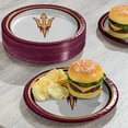 thumbnail image 3 of Arizona State Sun Devils NCAA Round Paper Plates, 10", 85 ct., 3 of 6