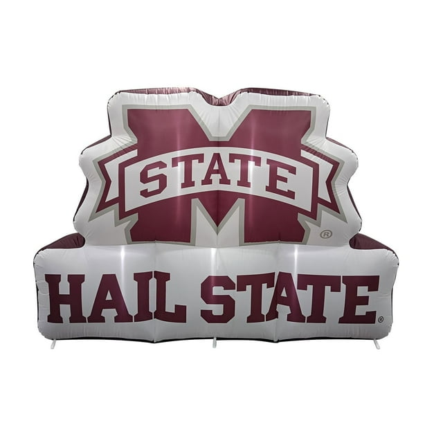Logo Brands Mississippi State Spartans Pre-Lit 7’x10’ Team Inflatable