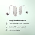 thumbnail image 8 of Jabra Enhance Select M2 Swift Comfortable Receiver-In-Ear (RIE) Hearing Aids - Silver, 8 of 9