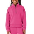 thumbnail image 1 of Member's Mark Girls Double Knit Sandwash Quarter Zip, 1 of 6