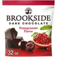 thumbnail image 1 of BROOKSIDE Dark Chocolate and Pomegranate Flavored Snacking Chocolate, 32 oz., 1 of 9